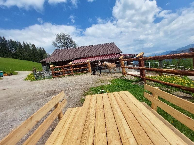 Kohlegghof Lejlighedshotel Schwemmberg Eksteriør billede